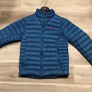 Patagonia goose down quilted Jacket in Deep Blue